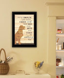 Every Snack You Make 2 Black Framed Print Wall Art - Homeroots - Flyclothing LLC