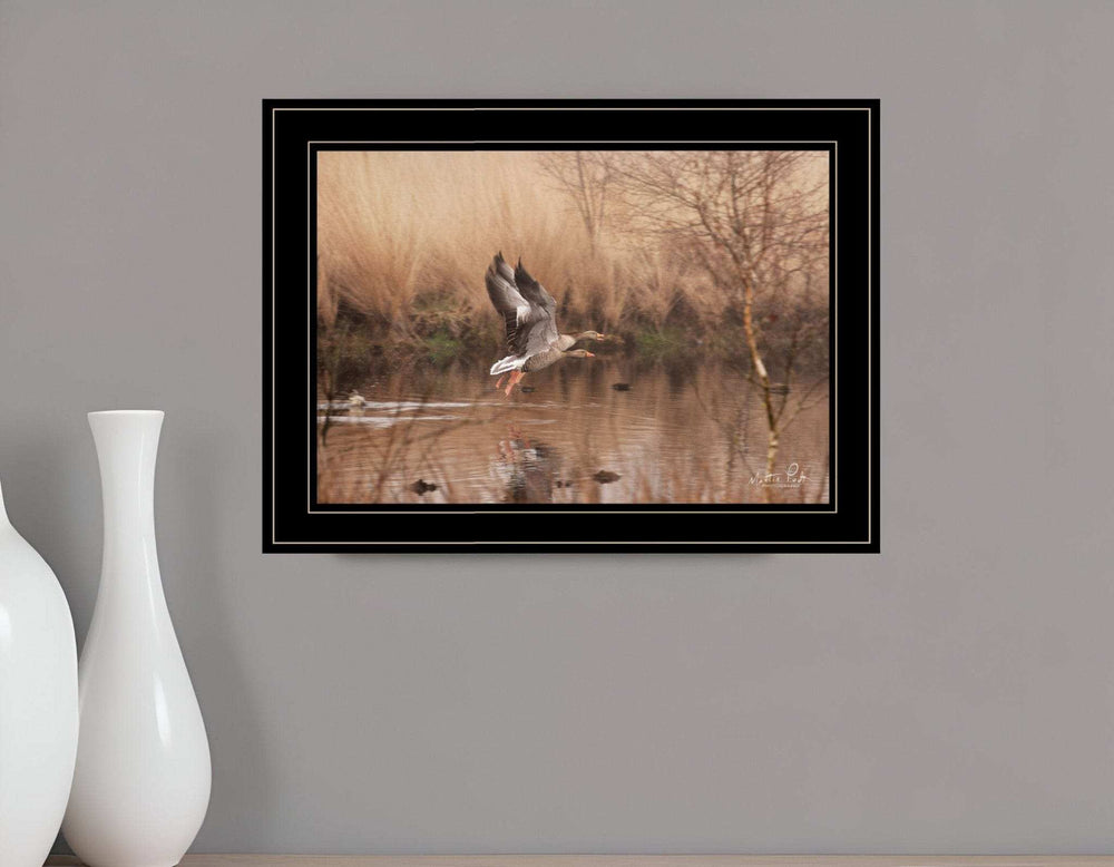 Fly Away 5 Black Framed Print Wall Art - Homeroots - Flyclothing LLC