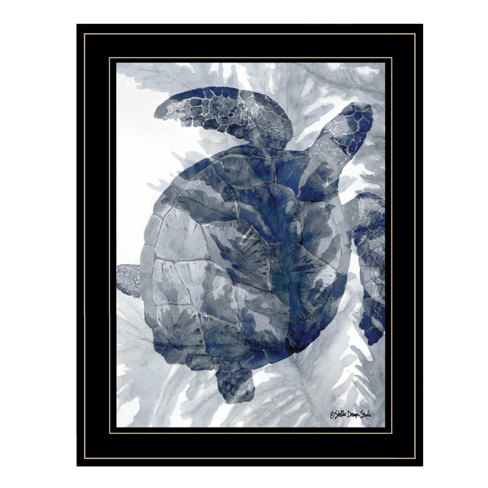Ocean Collection 3 Black Framed Print Wall Art - Homeroots - Flyclothing LLC