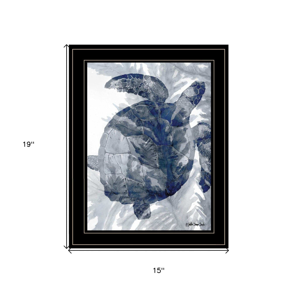 Ocean Collection 3 Black Framed Print Wall Art - Homeroots - Flyclothing LLC