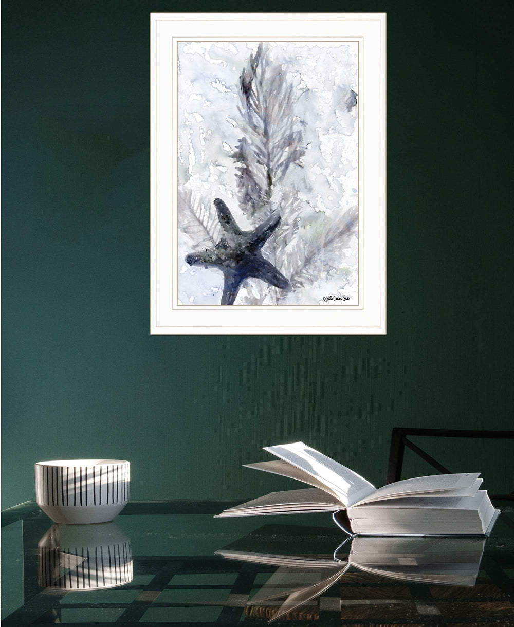 Ocean Collection 4 White Framed Print Wall Art - Homeroots - Flyclothing LLC