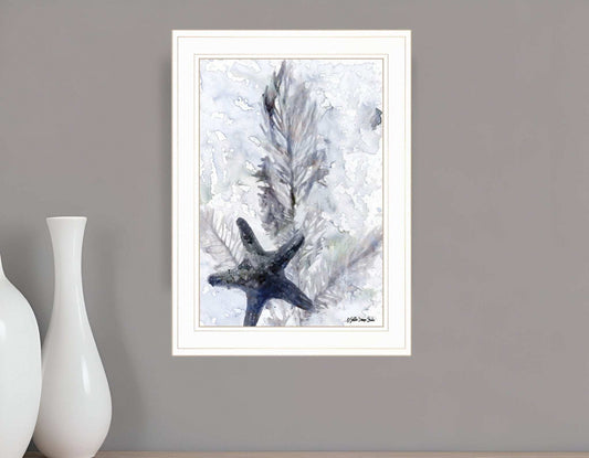Ocean Collection 4 White Framed Print Wall Art - Homeroots - Flyclothing LLC