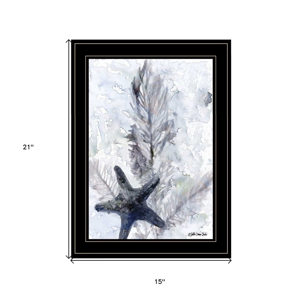 Ocean Collection 4 Black Framed Print Wall Art - Homeroots - Flyclothing LLC