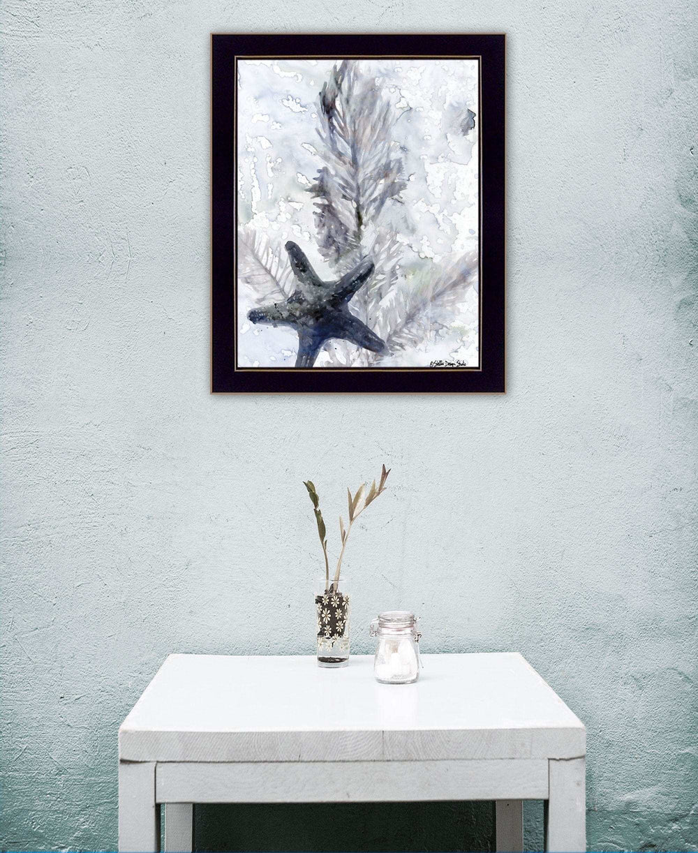 Ocean Collection 4 Black Framed Print Wall Art - Homeroots - Flyclothing LLC