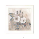 Transitional Blooms I 2 White Framed Print Wall Art - Homeroots - Flyclothing LLC
