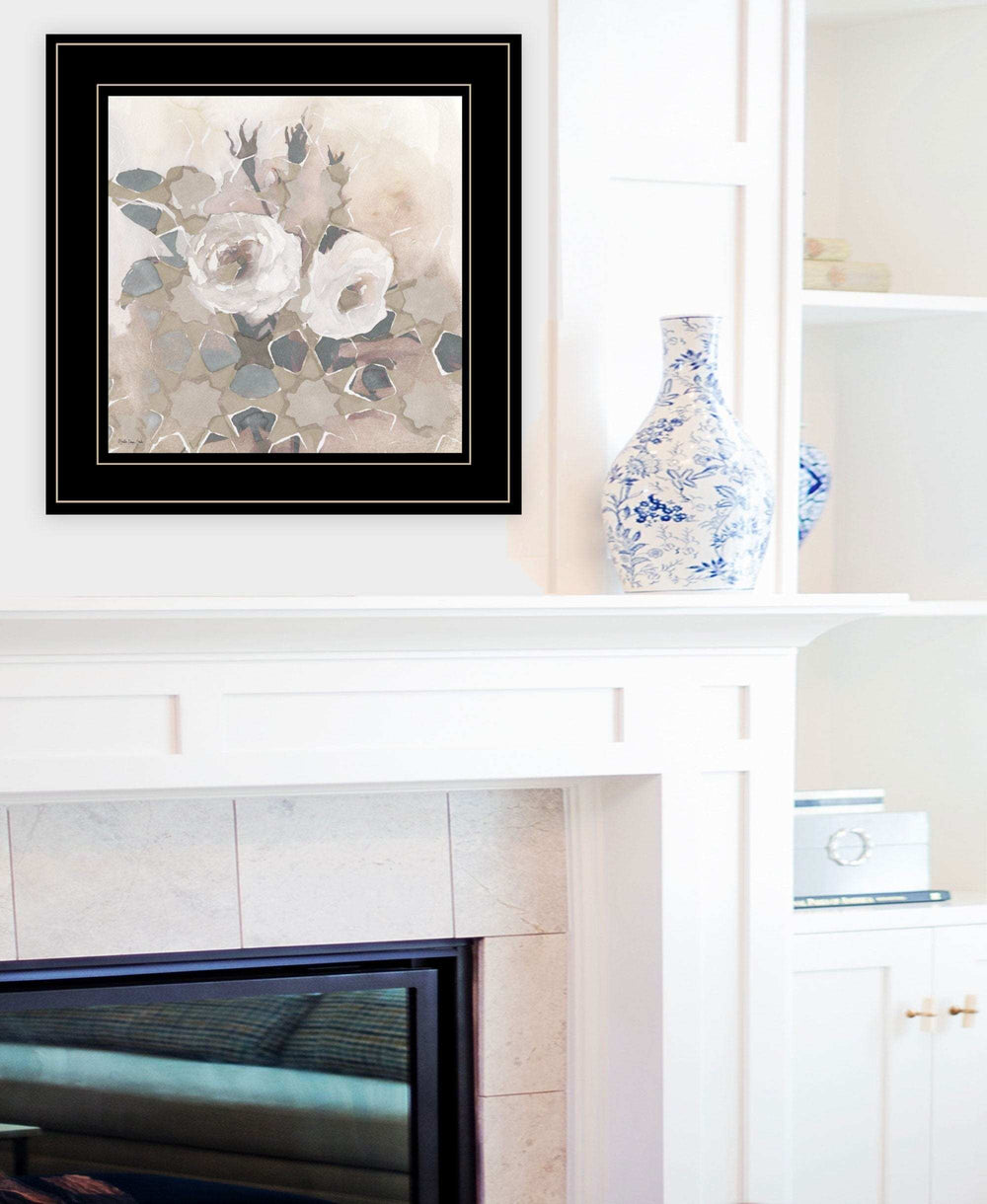 Transitional Blooms I 3 Black Framed Print Wall Art - Homeroots - Flyclothing LLC