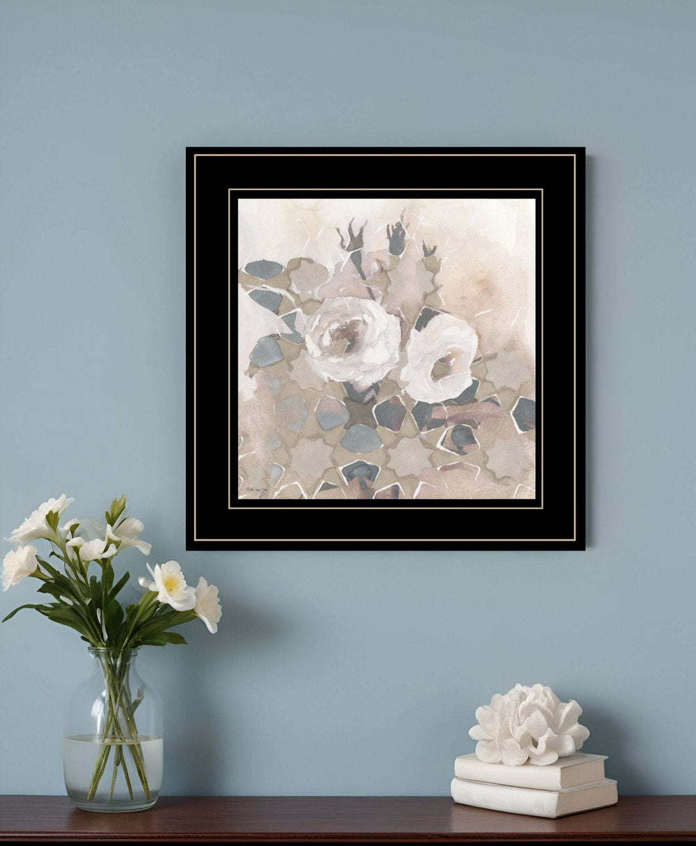 Transitional Blooms I 3 Black Framed Print Wall Art - Homeroots - Flyclothing LLC