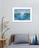 A Day In the Life 2 White Framed Print Wall Art - Homeroots - Flyclothing LLC