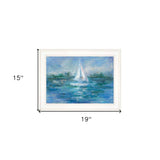 A Day In the Life 2 White Framed Print Wall Art - Homeroots - Flyclothing LLC