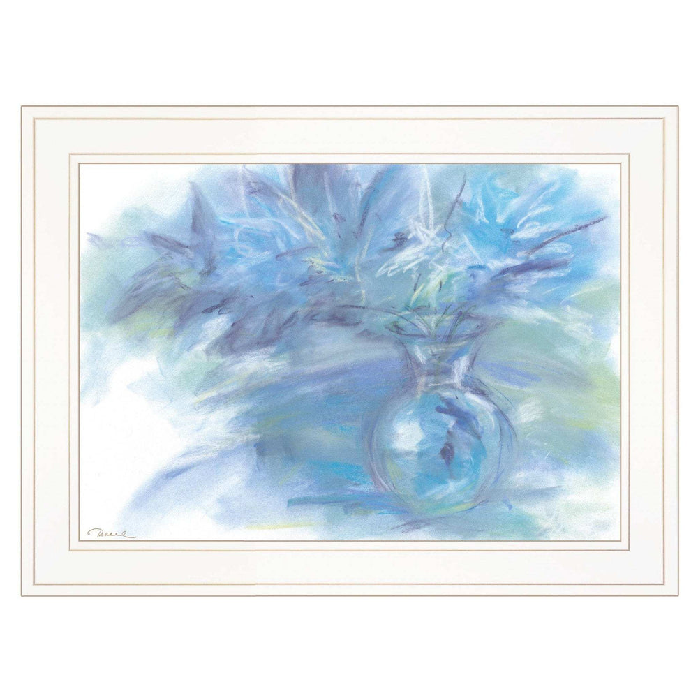 Morning Glory 2 White Framed Print Wall Art - Homeroots - Flyclothing LLC