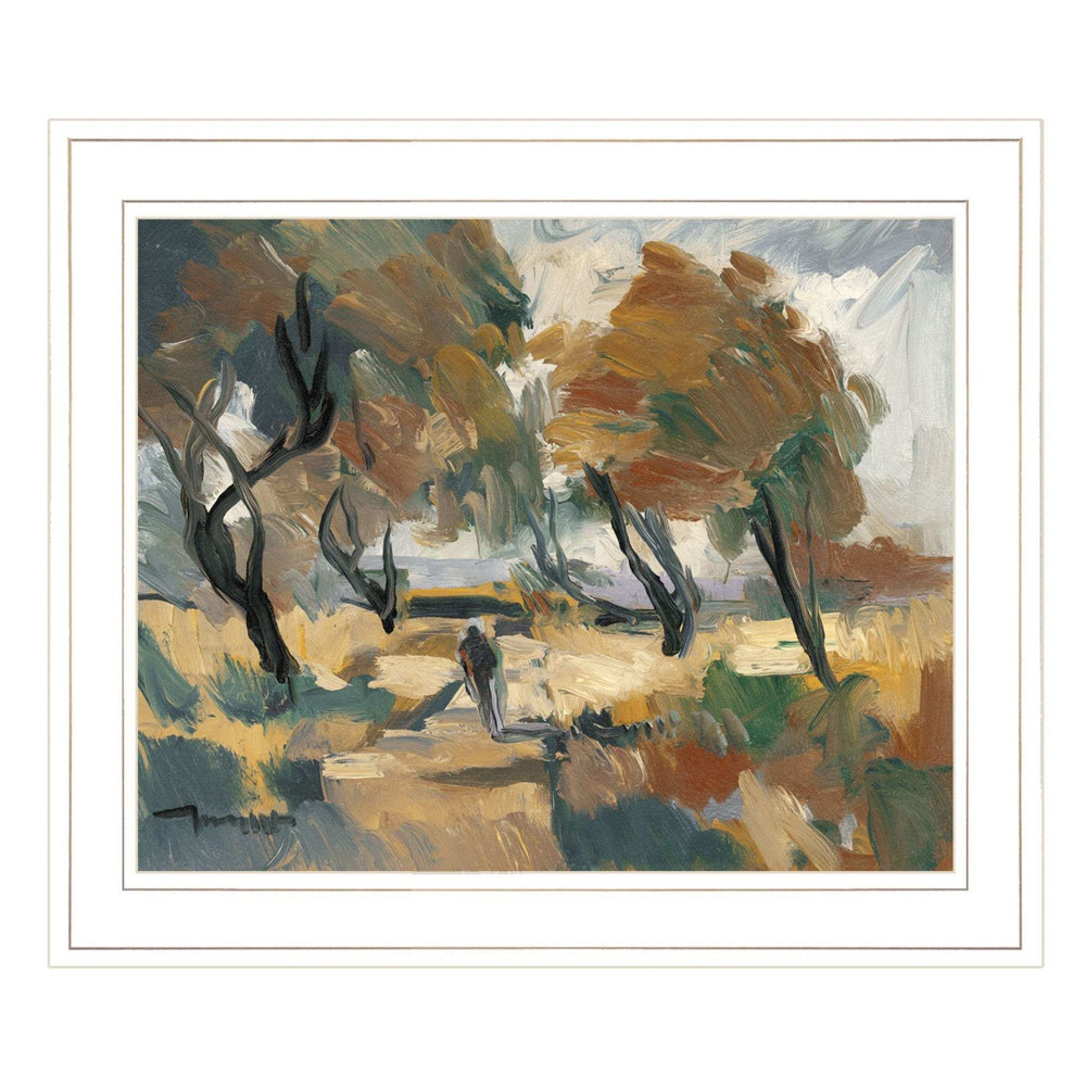 Early Walk 2 White Framed Print Wall Art - Homeroots - Flyclothing LLC
