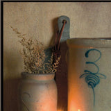 Set Of Two Country Candlelight Black Framed Print Wall Art - Homeroots - Flyclothing LLC