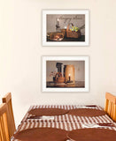 Set Of Two Amazing Grace 5 White Framed Print Kitchen Wall Art - Homeroots - Flyclothing LLC