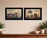 Set Of Two Family Forever 2 Black Framed Print Wall Art - Homeroots - Flyclothing LLC
