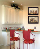 Set Of Two Candlelight and Flowers 3 Black Framed Print Wall Art - Homeroots - Flyclothing LLC