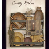 Grateful and Blessed Black Framed Print Kitchen Wall Art - Homeroots - Flyclothing LLC