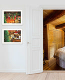 Set Of Two Ive Been A Good Boy 1 White Framed Print Wall Art - Homeroots - Flyclothing LLC