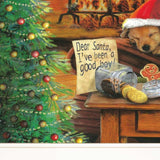 Set Of Two Ive Been A Good Boy 1 White Framed Print Wall Art - Homeroots - Flyclothing LLC