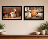 Set Of Two The Nail Keg 3 Black Framed Print Wall Art - Homeroots - Flyclothing LLC