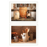 Set Of Two The Nail Keg 4 White Framed Print Wall Art - Homeroots - Flyclothing LLC
