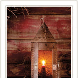 Set Of Two Innkeepers Lantern 1 White Framed Print Wall Art - Homeroots - Flyclothing LLC