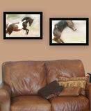 Set Of Two A Wild Kookie 3 Black Framed Print Wall Art - Homeroots - Flyclothing LLC