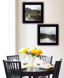 Set Of Two Winter Landscape 2 Black Framed Print Wall Art - Homeroots - Flyclothing LLC