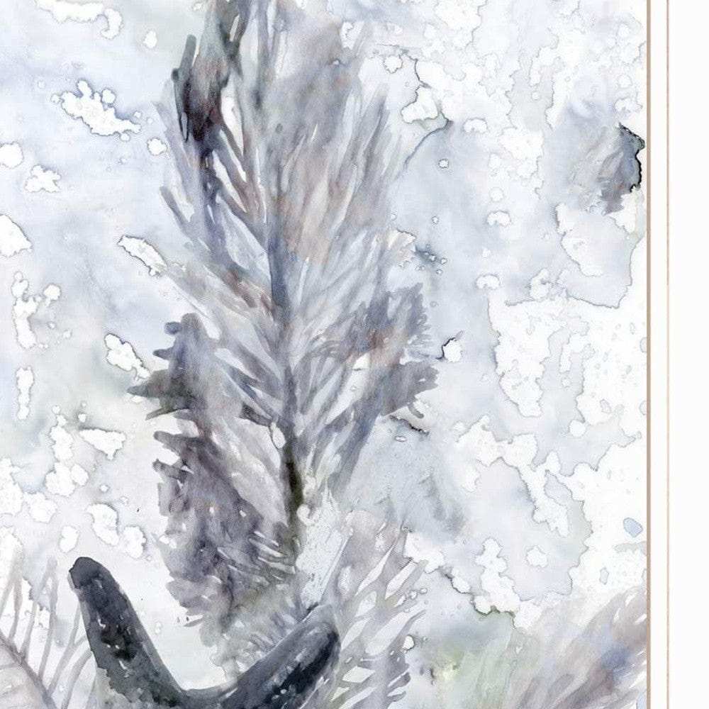 Set Of Two Ocean 1 White Framed Print Wall Art - Homeroots - Flyclothing LLC