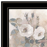 Set Of Two Transitional Blooms 2 Black Framed Print Wall Art - Homeroots - Flyclothing LLC