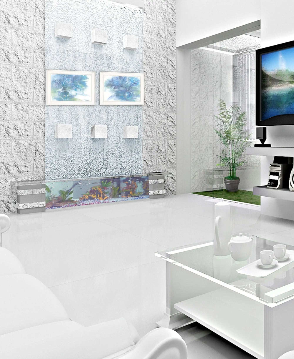 Set Of Two Morning Glory 1 White Framed Print Wall Art - Homeroots - Flyclothing LLC