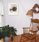 Winter Coat 1 White Framed Print Wall Art - Homeroots - Flyclothing LLC