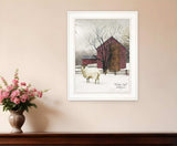 Winter Coat 1 White Framed Print Wall Art - Homeroots - Flyclothing LLC