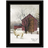 Winter Coat 2 Black Framed Print Wall Art - Homeroots - Flyclothing LLC