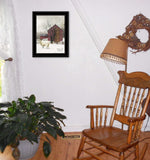 Winter Coat 2 Black Framed Print Wall Art - Homeroots - Flyclothing LLC