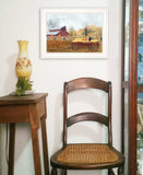 Autumn Blessings 1 White Framed Print Wall Art - Homeroots - Flyclothing LLC