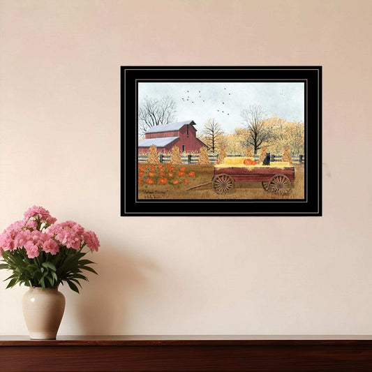 Autumn Blessings 2 Black Framed Print Wall Art - Homeroots - Flyclothing LLC