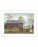 Flower Wagon 2 White Framed Print Wall Art - Homeroots - Flyclothing LLC
