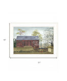 Flower Wagon 2 White Framed Print Wall Art - Homeroots - Flyclothing LLC