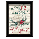 The Most Wonderful Time 2 Black Framed Print Wall Art - Homeroots - Flyclothing LLC