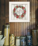 Gathered Around the Tree 1 White Framed Print Wall Art - Homeroots - Flyclothing LLC