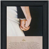 I DO 2 Black Framed Print Wall Art - Homeroots - Flyclothing LLC