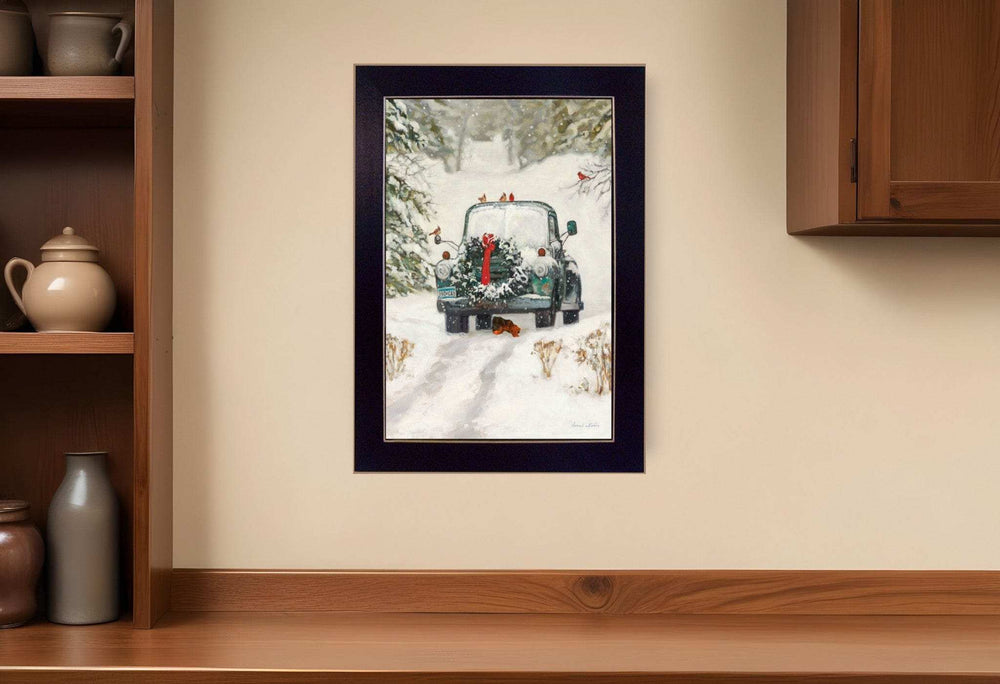 Winter Park 2 Black Framed Print Kitchen Wall Art - Homeroots - Flyclothing LLC