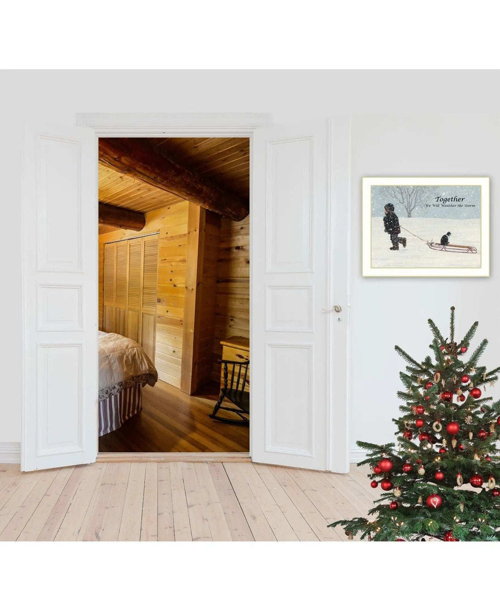 Together 1 White Framed Print Wall Art - Homeroots - Flyclothing LLC