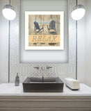 RELAX 1 White Framed Print Wall Art - Homeroots - Flyclothing LLC