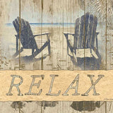 RELAX 1 White Framed Print Wall Art - Homeroots - Flyclothing LLC