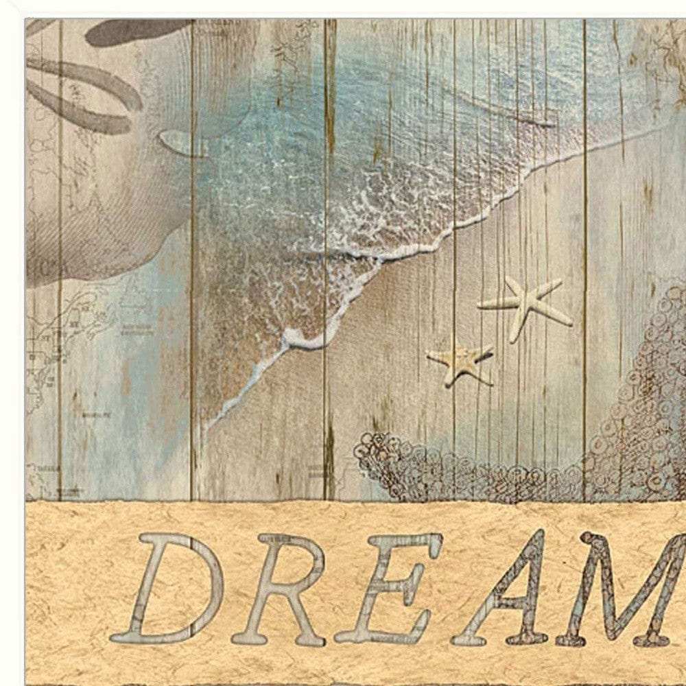 DREAM 1 White Framed Print Wall Art - Homeroots - Flyclothing LLC