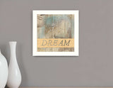 DREAM 1 White Framed Print Wall Art - Homeroots - Flyclothing LLC
