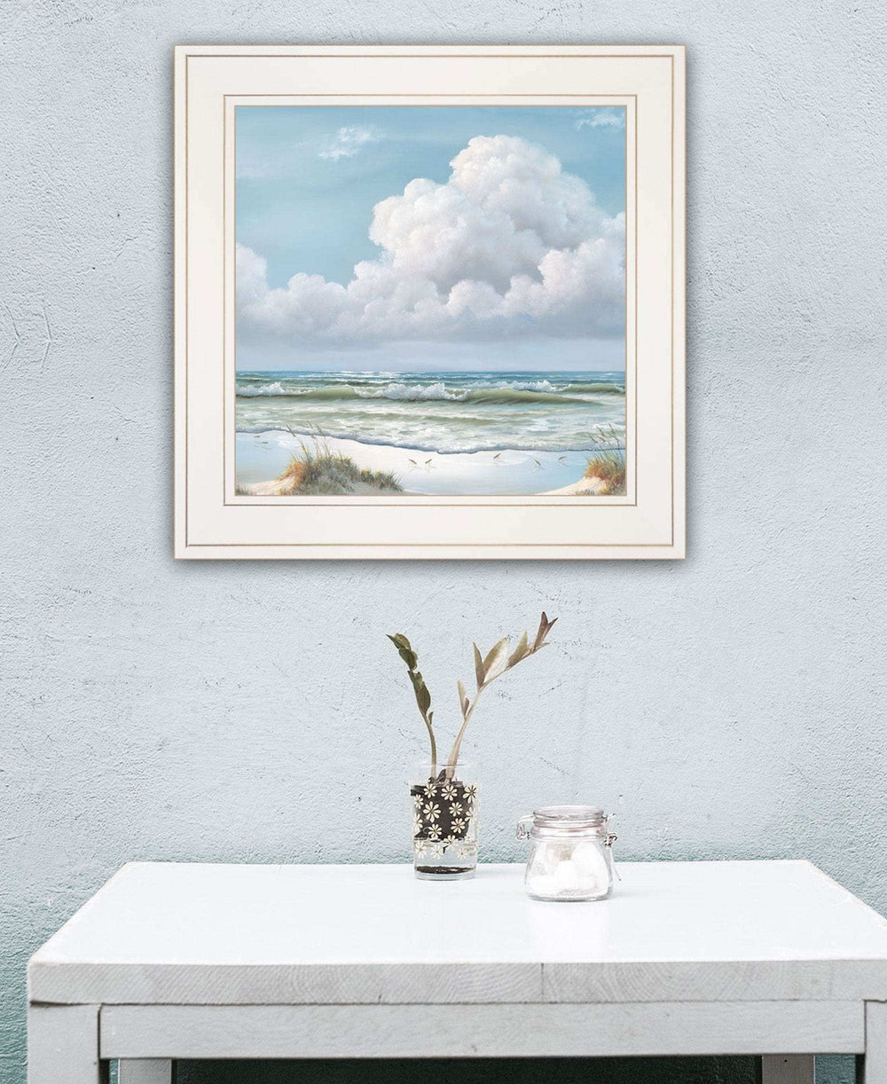 Beautiful Day II White Framed Print Wall Art - Homeroots - Flyclothing LLC