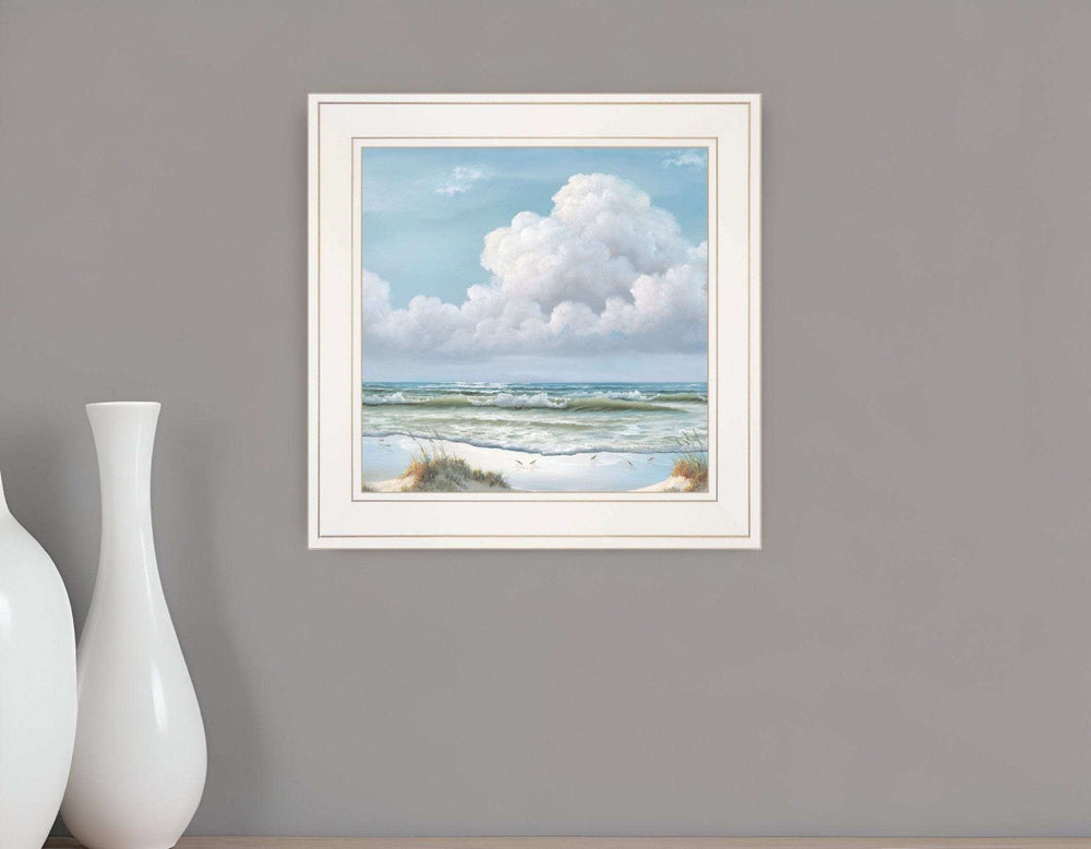 Beautiful Day II White Framed Print Wall Art - Homeroots - Flyclothing LLC