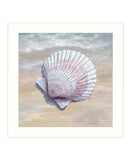 Scallop White Framed Print Wall Art - Homeroots - Flyclothing LLC